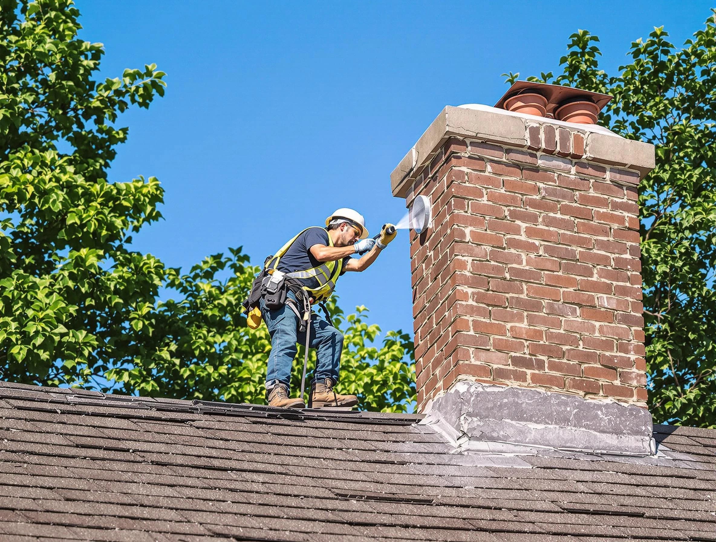Tuscaloosa Chimney Sweep performing an inspection with advanced tools in Tuscaloosa, AL