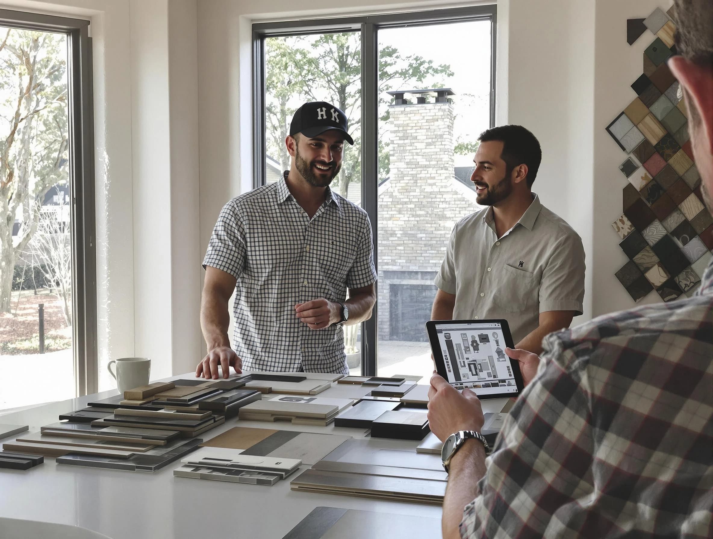 Tuscaloosa Chimney Sweep remodeling a chimney and fireplace in Tuscaloosa, AL